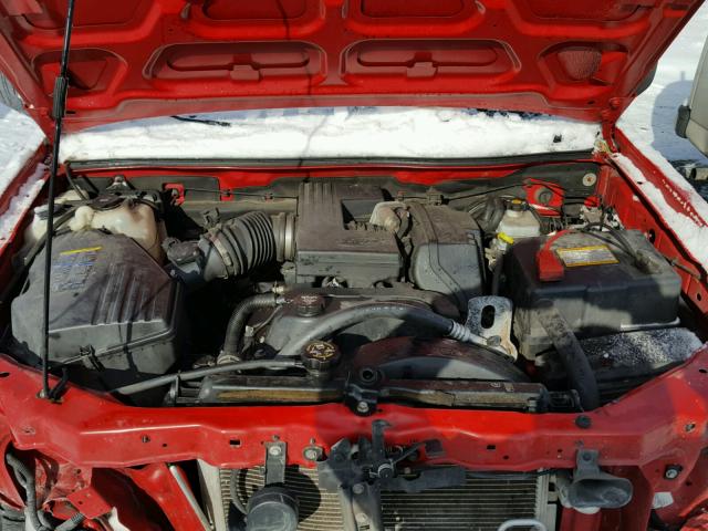 1GCDT136668200437 - 2006 CHEVROLET COLORADO RED photo 7