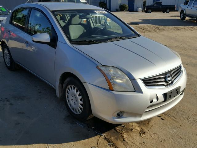 3N1AB6AP7AL652392 - 2010 NISSAN SENTRA 2.0 SILVER photo 1