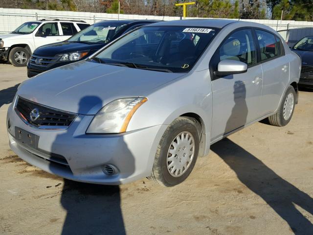 3N1AB6AP7AL652392 - 2010 NISSAN SENTRA 2.0 SILVER photo 2