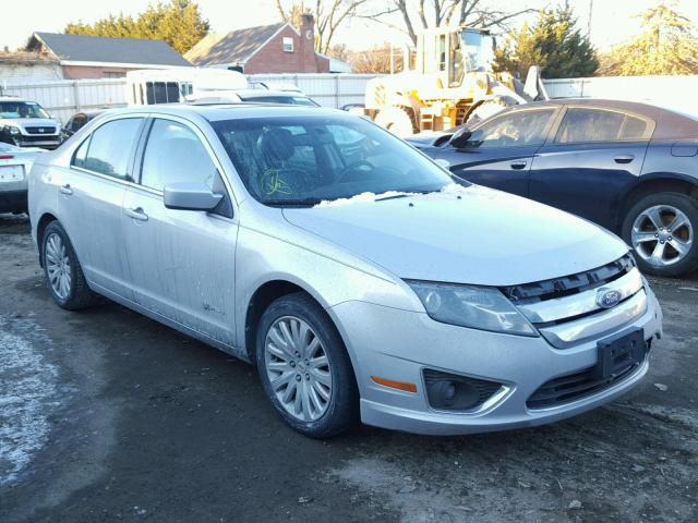 3FADP0L34AR359913 - 2010 FORD FUSION HYB SILVER photo 1