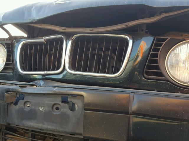 WBAHD6321SGK46666 - 1995 BMW 525I AUTOM GREEN photo 7
