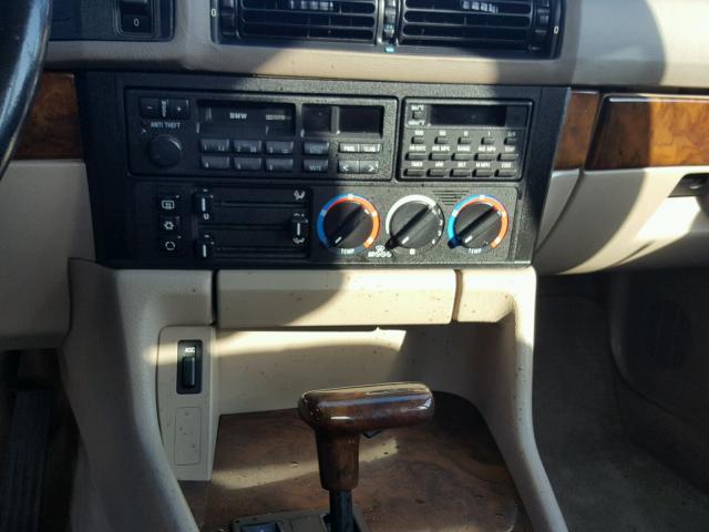 WBAHD6321SGK46666 - 1995 BMW 525I AUTOM GREEN photo 9