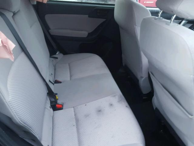JF2SJAEC2EH534223 - 2014 SUBARU FORESTER 2 CHARCOAL photo 6
