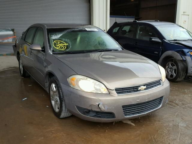 2G1WC581669242598 - 2006 CHEVROLET IMPALA LT TAN photo 1