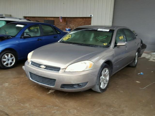 2G1WC581669242598 - 2006 CHEVROLET IMPALA LT TAN photo 2