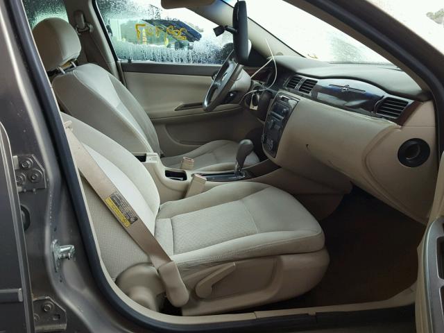 2G1WC581669242598 - 2006 CHEVROLET IMPALA LT TAN photo 5