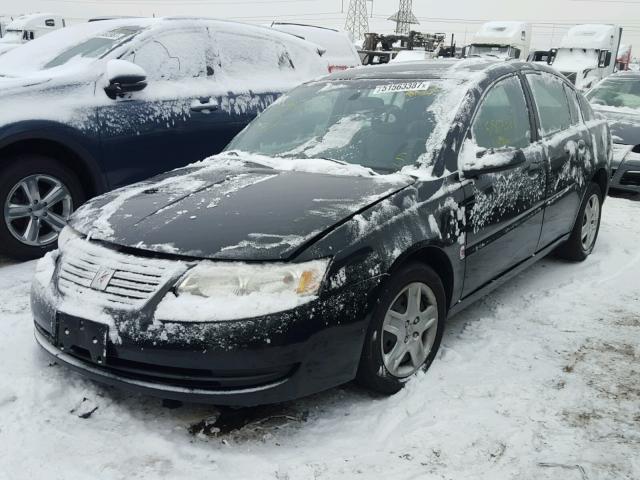 1G8AZ55F96Z207120 - 2006 SATURN ION LEVEL BLACK photo 2