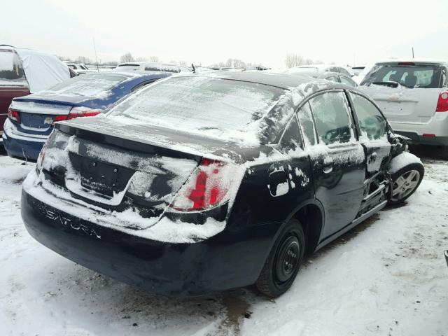 1G8AZ55F96Z207120 - 2006 SATURN ION LEVEL BLACK photo 4