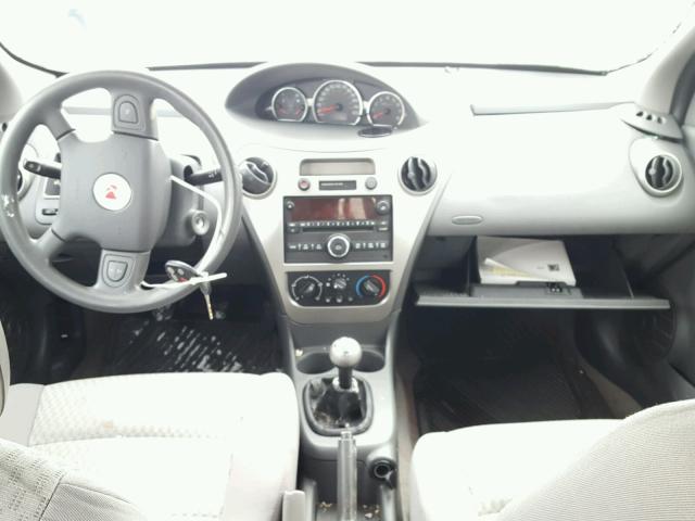 1G8AZ55F96Z207120 - 2006 SATURN ION LEVEL BLACK photo 9