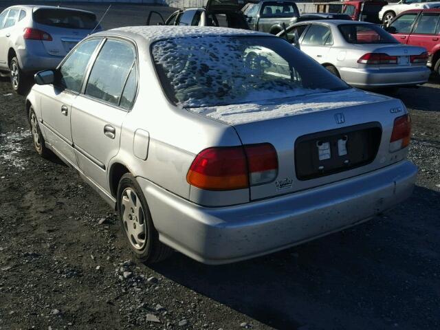 2HGEJ6679VH537898 - 1997 HONDA CIVIC LX SILVER photo 3