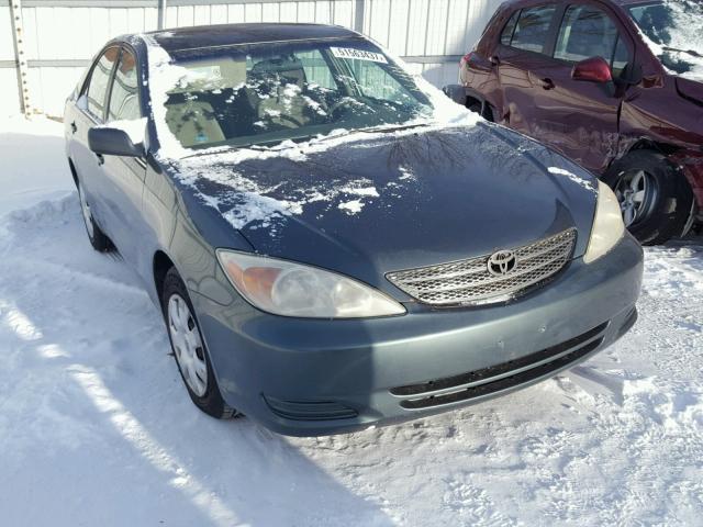 4T1BE32K92U568118 - 2002 TOYOTA CAMRY LE GREEN photo 1