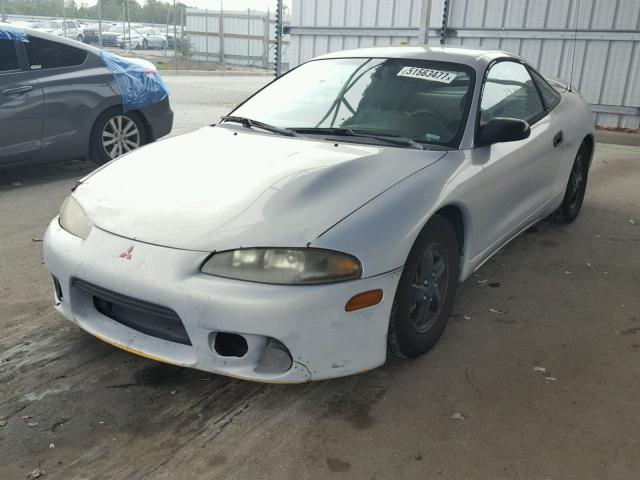 4A3AK34Y5WE060655 - 1998 MITSUBISHI ECLIPSE RS SILVER photo 2