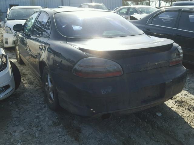 1G2WP5219WF275045 - 1998 PONTIAC GRAND PRIX შავი ფოტო 3