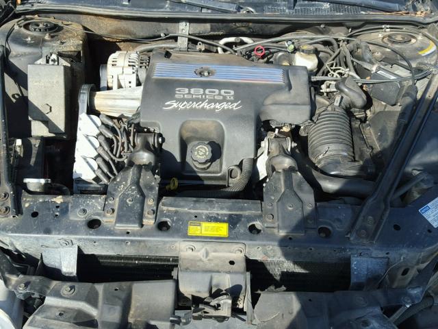 1G2WP5219WF275045 - 1998 PONTIAC GRAND PRIX BLACK photo 7