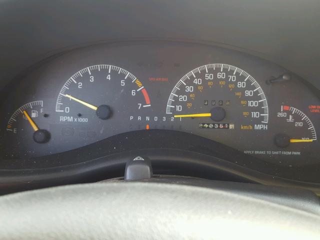 1G2WP5219WF275045 - 1998 PONTIAC GRAND PRIX შავი ფოტო 8