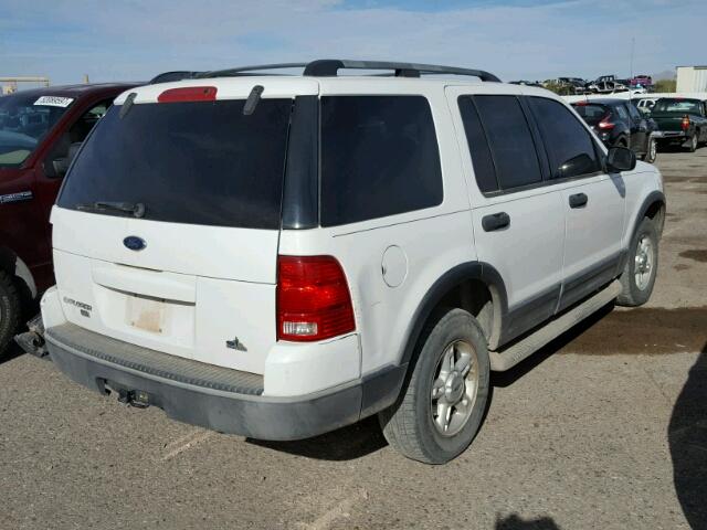 1FMZU73KX3ZB38044 - 2003 FORD EXPLORER X WHITE photo 4