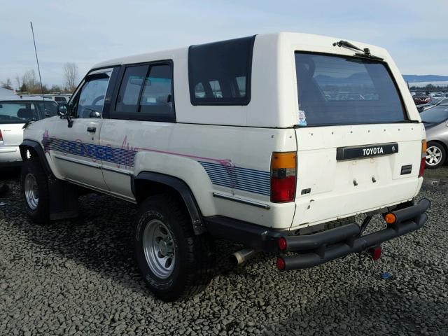 JT4RN62D4G0015767 - 1986 TOYOTA 4RUNNER RN CREAM photo 3