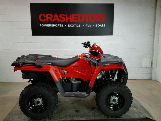 4XASEE578HA083655 - 2017 POLARIS SPORTSMAN 红色 照片 1