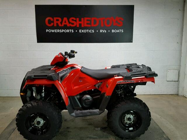 4XASEE578HA083655 - 2017 POLARIS SPORTSMAN RED photo 3