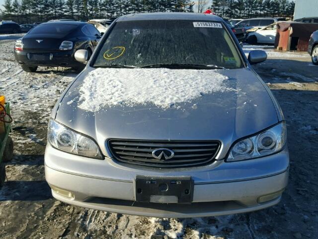 JNKDA31AX2T000675 - 2002 INFINITI I35 SILVER photo 9