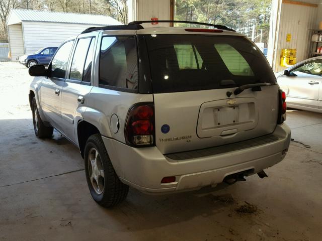 1GNDT33S892102985 - 2009 CHEVROLET TRAILBLAZE GRAY photo 3