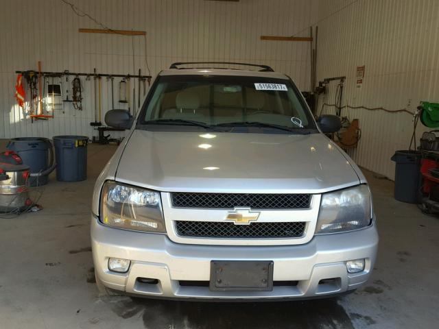 1GNDT33S892102985 - 2009 CHEVROLET TRAILBLAZE GRAY photo 9