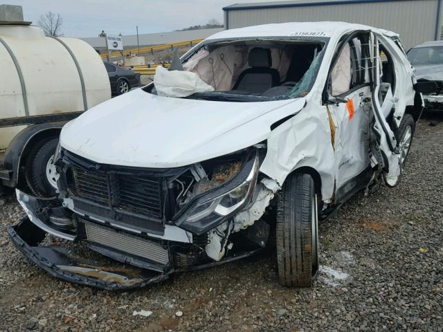 2GNAXHEV7J6124561 - 2018 CHEVROLET EQUINOX LS WHITE photo 2