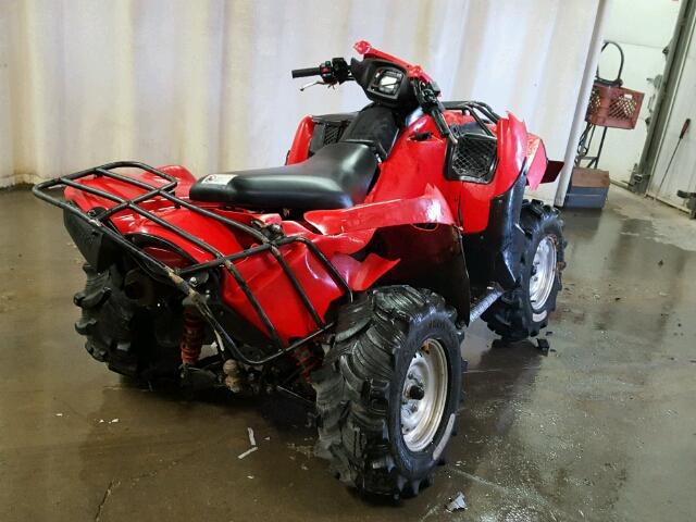 JKAVFDF178B500050 - 2008 KAWASAKI KVF750 F RED photo 4