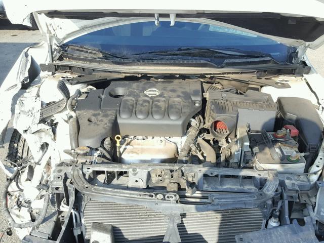 1N4AL2EP6CC251062 - 2012 NISSAN ALTIMA S WHITE photo 7