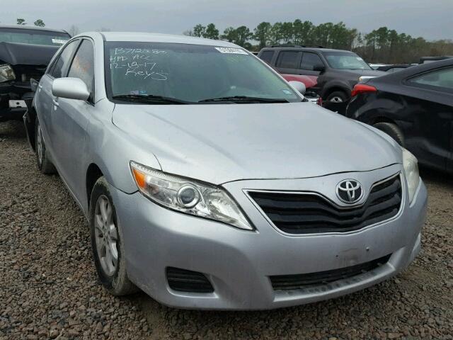 4T4BF3EKXBR158779 - 2011 TOYOTA CAMRY BASE SILVER photo 1