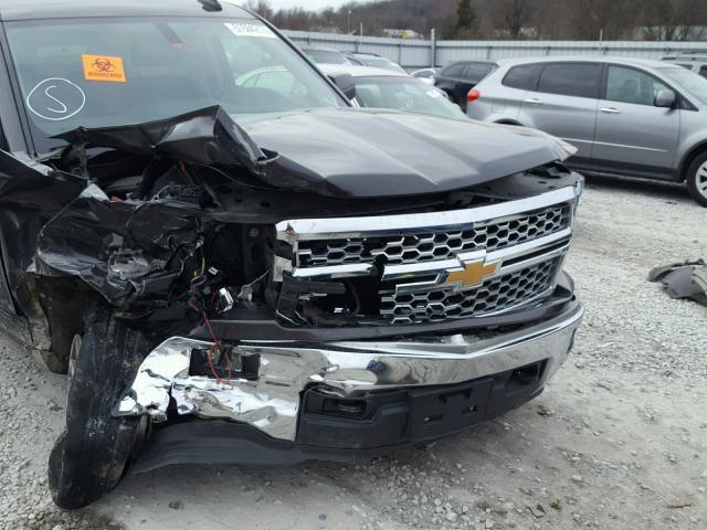 3GCUKREC7FG526293 - 2015 CHEVROLET SILVERADO GRAY photo 9