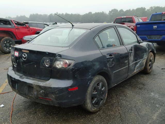 JM1BK12F171616949 - 2007 MAZDA 3 I BLACK photo 4