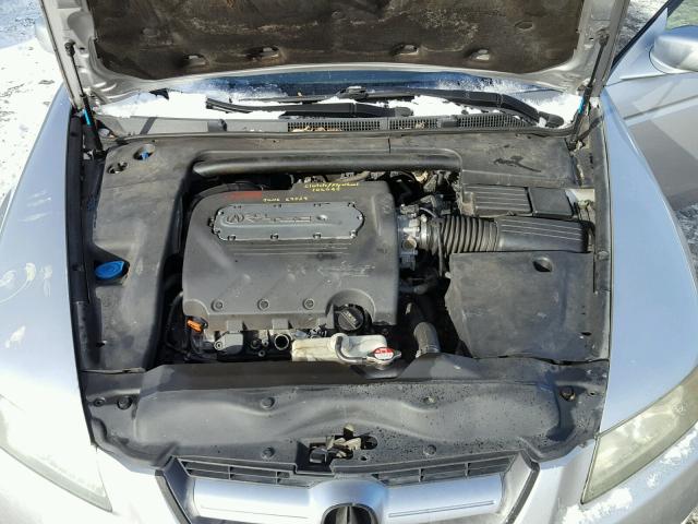 19UUA65556A011263 - 2006 ACURA 3.2TL SILVER photo 7