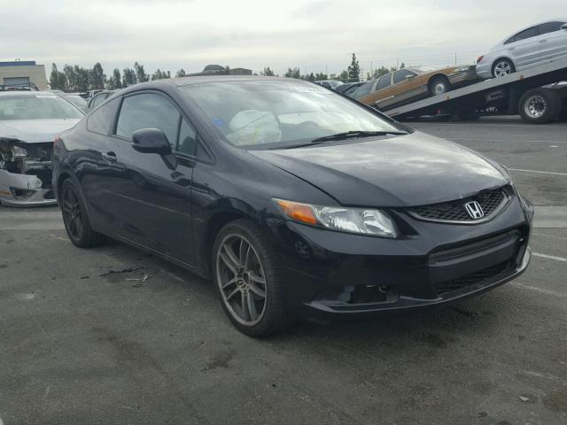 2HGFG3B59CH505598 - 2012 HONDA CIVIC LX BLACK photo 1