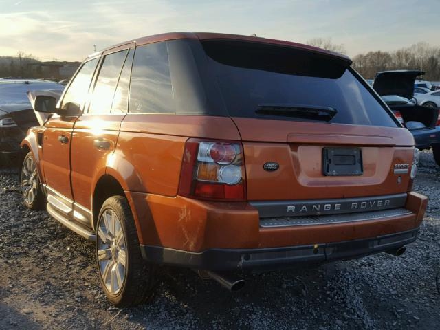 SALSH23476A905164 - 2006 LAND ROVER RANGE ROVE ORANGE photo 3