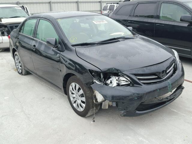 2T1BU4EE5DC026078 - 2013 TOYOTA COROLLA BA BLACK photo 1