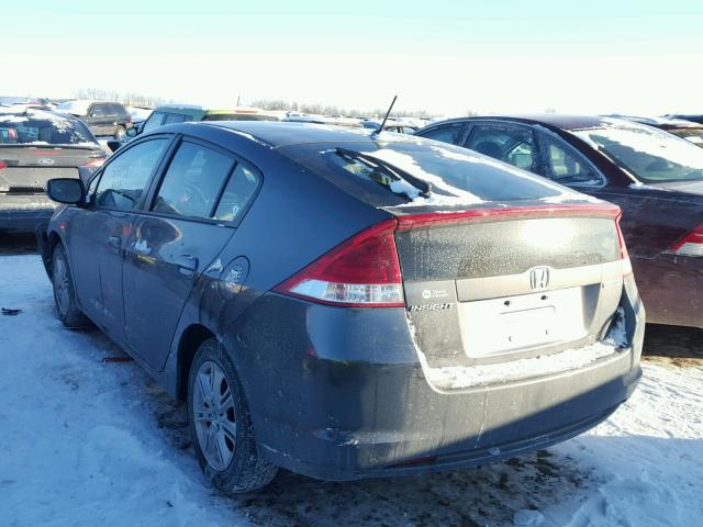 JHMZE2H73BS005219 - 2011 HONDA INSIGHT EX GRAY photo 3