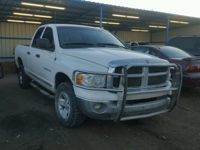 3D7HU18NX2G116534 - 2002 DODGE RAM 1500 WHITE photo 1