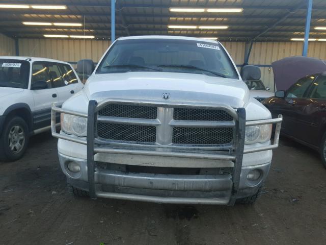 3D7HU18NX2G116534 - 2002 DODGE RAM 1500 WHITE photo 9