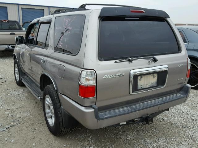 JT3GN86R120250343 - 2002 TOYOTA 4RUNNER SR TAN photo 3