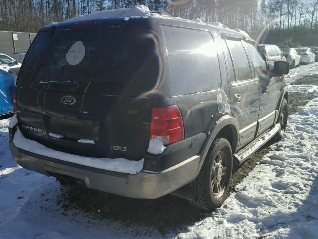 1FMFU18LX3LB11625 - 2003 FORD EXPEDITION BLACK photo 4