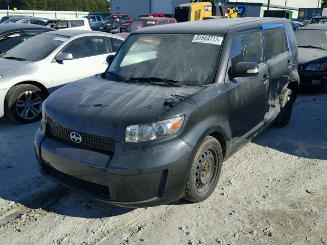 JTLZE4FE8A1117831 - 2010 TOYOTA SCION XB BLACK photo 2