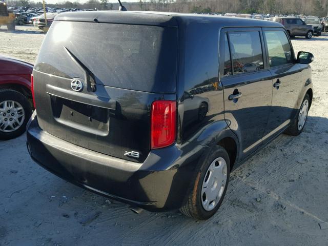 JTLZE4FE8A1117831 - 2010 TOYOTA SCION XB BLACK photo 4