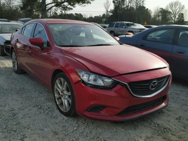 JM1GJ1V57E1108476 - 2014 MAZDA 6 TOURING RED photo 1