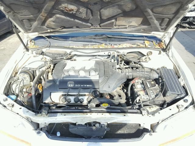 1HGCG1654WA027210 - 1998 HONDA ACCORD EX WHITE photo 7