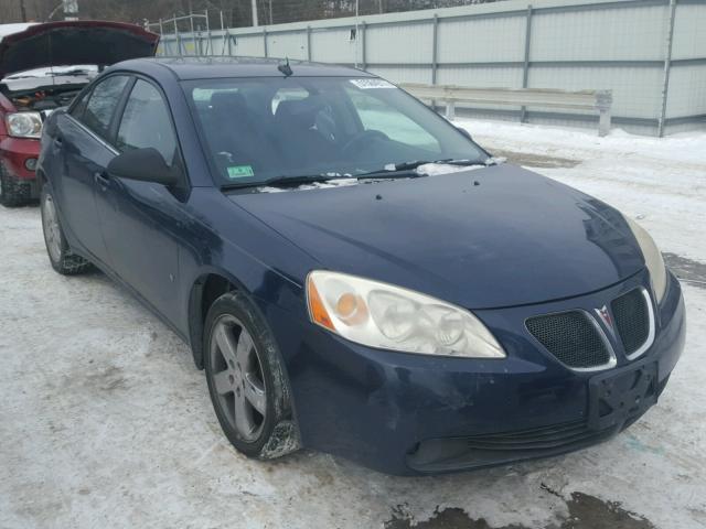 1G2ZH57N384239663 - 2008 PONTIAC G6 GT BLUE photo 1