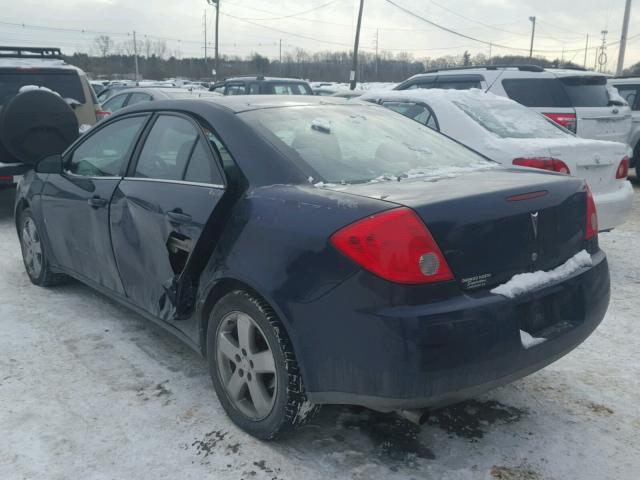 1G2ZH57N384239663 - 2008 PONTIAC G6 GT BLUE photo 3