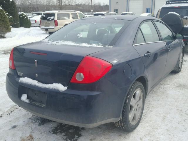 1G2ZH57N384239663 - 2008 PONTIAC G6 GT BLUE photo 4