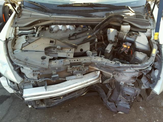 JN8AZ08T65W326189 - 2005 NISSAN MURANO SL WHITE photo 7