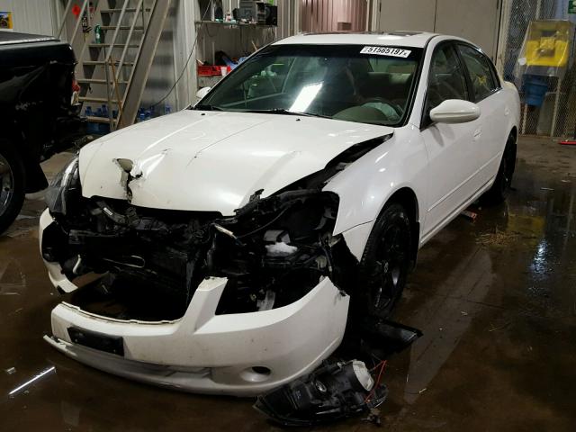 1N4AL11E96C231844 - 2006 NISSAN ALTIMA S WHITE photo 2